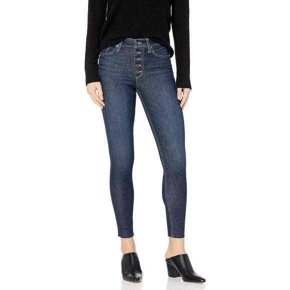 Joe's The Charlie Jeans High Rise Skinny Ankle Button Fly Winchester NWT Size 32 - Picture 1 of 8